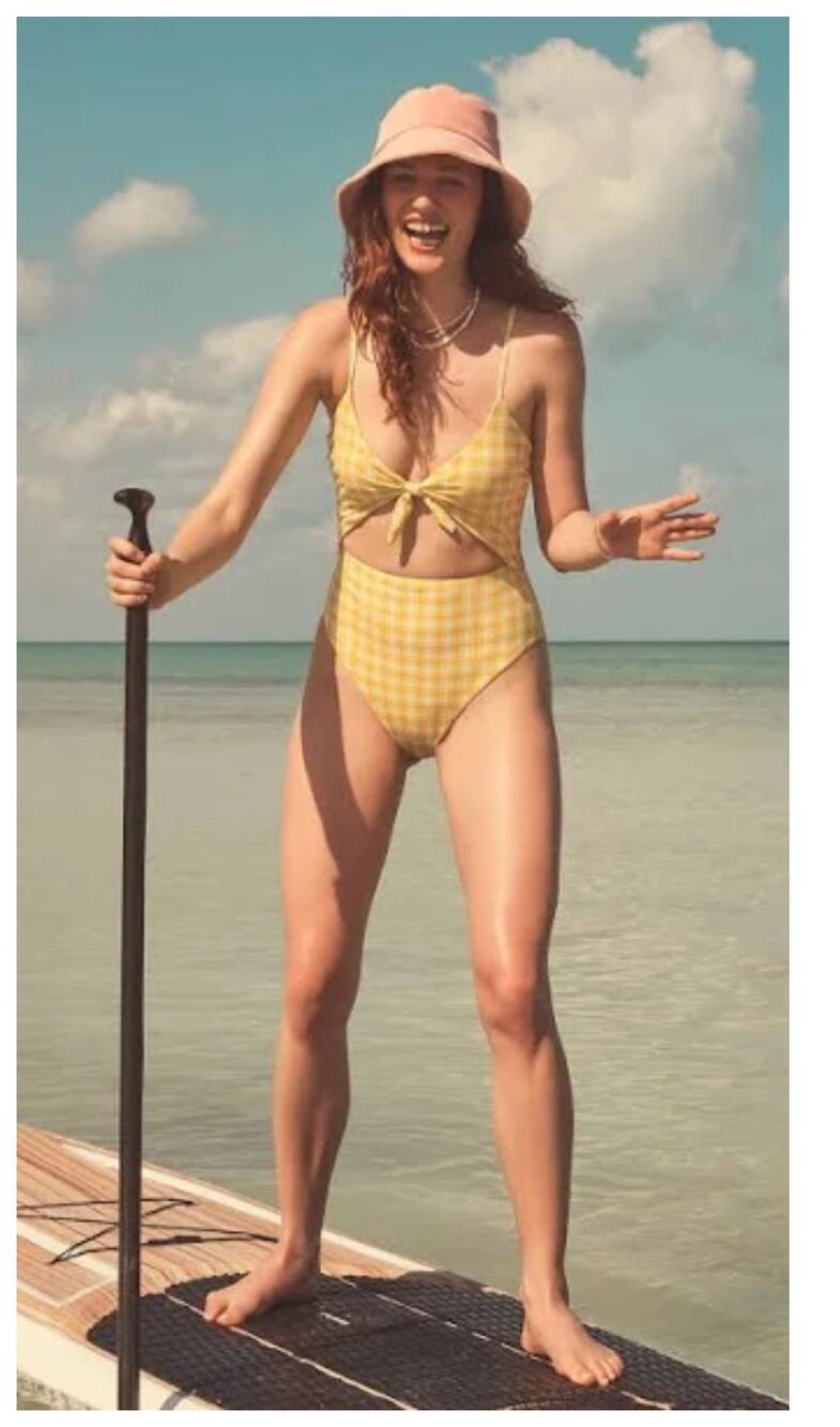 NWT Veronica Beard Aniston Swimsuit Size XS